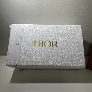 Authentic Dior Gift/Storage Box with Ribbon and Paper Tissue